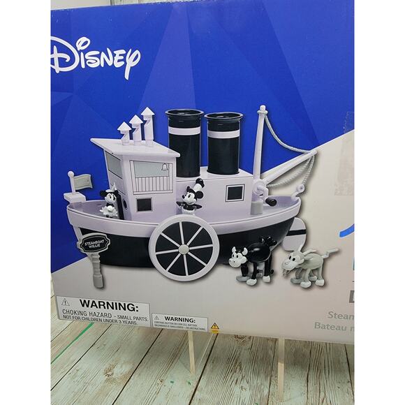 Disney Store Figure Steamboat Willie Musical 100th Anniversary Celebration - NEW - Picture 4 of 7